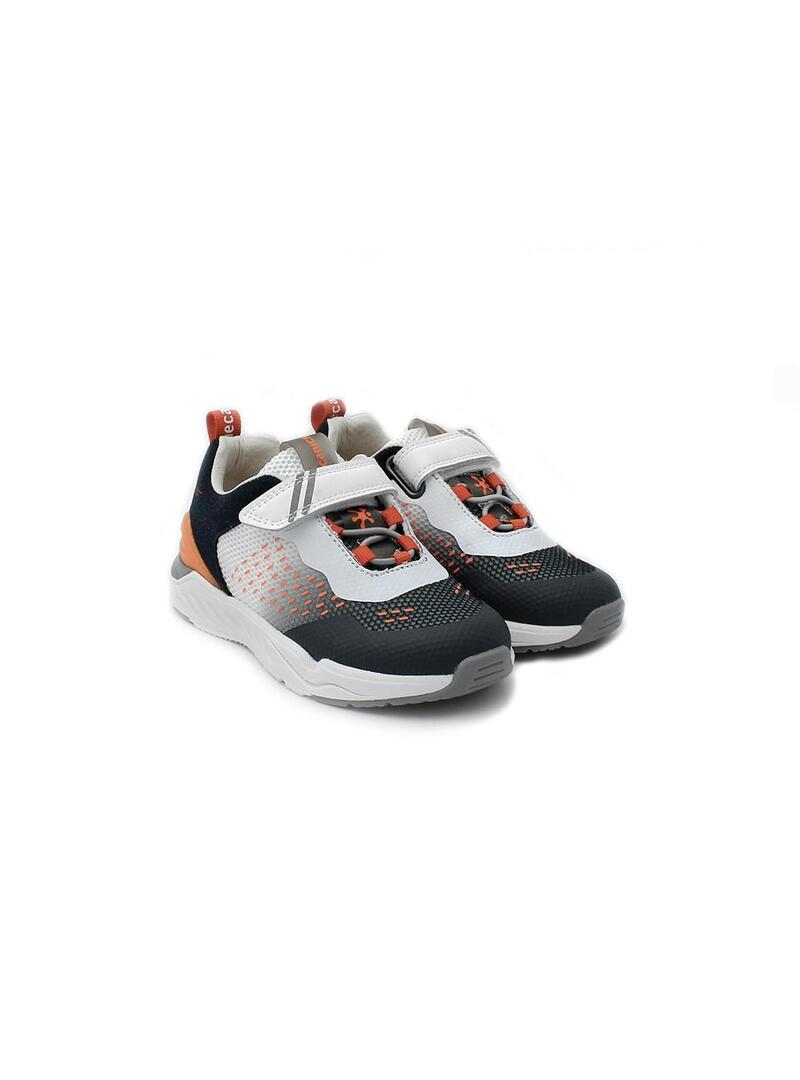 Deportivas BIOMECANICS 232230-G Azul/Naranja Niño.