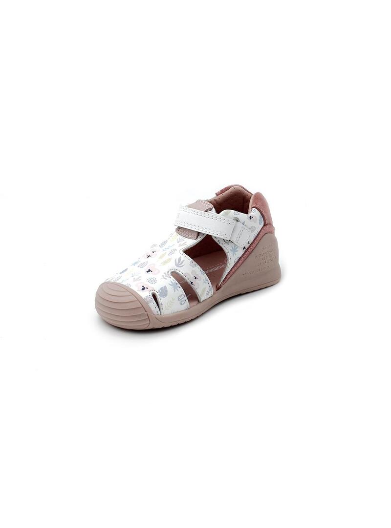 Sandalias BIOMECANICS 242103-B Blanco Niña.