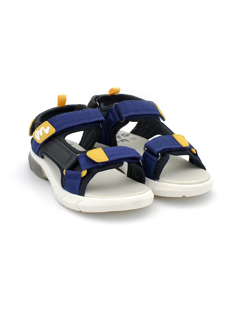 Sandalias GARVALÍN 242855-A Azul Niño.