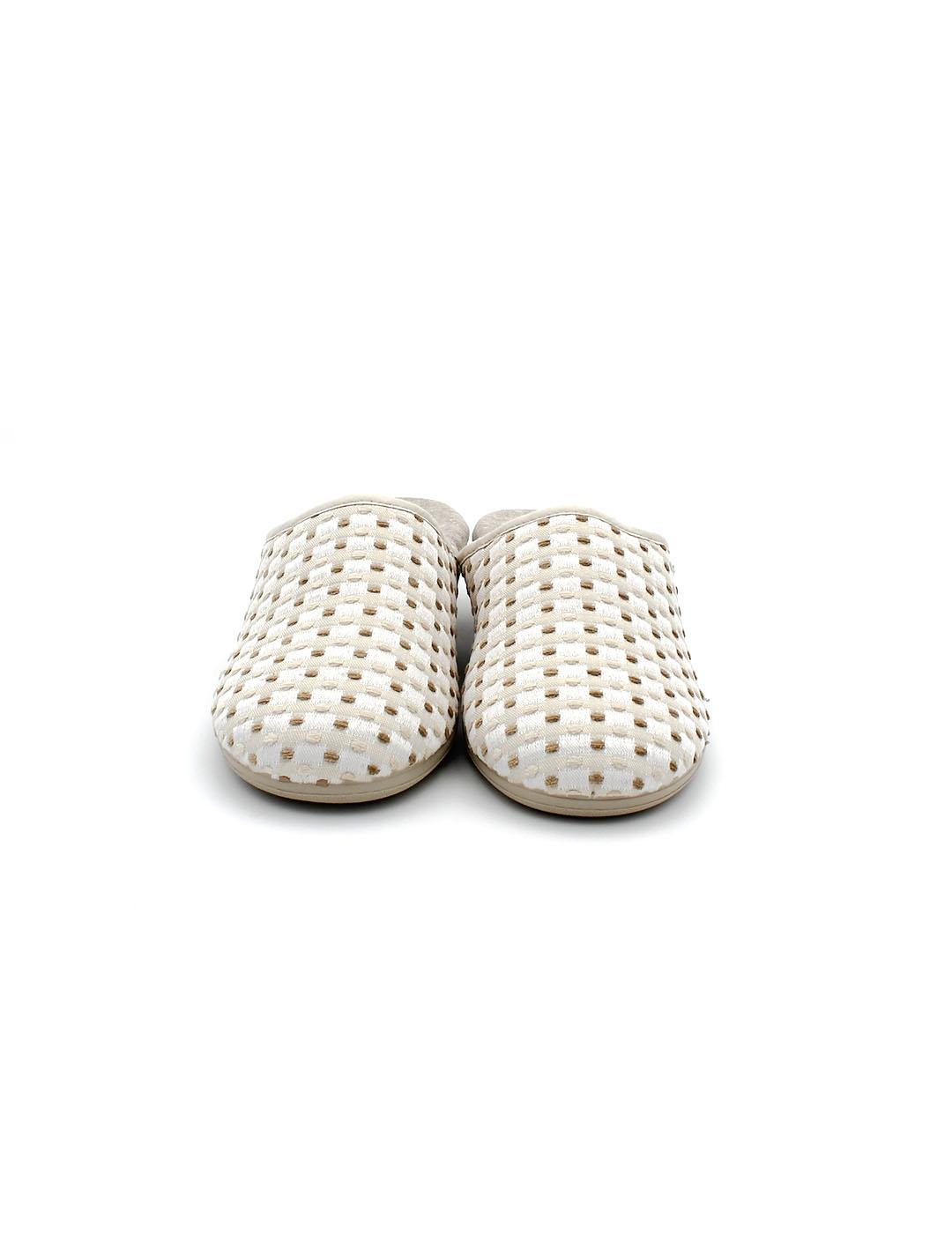 Zapatillas decasa MURO 632.43 Taupe Mujer.