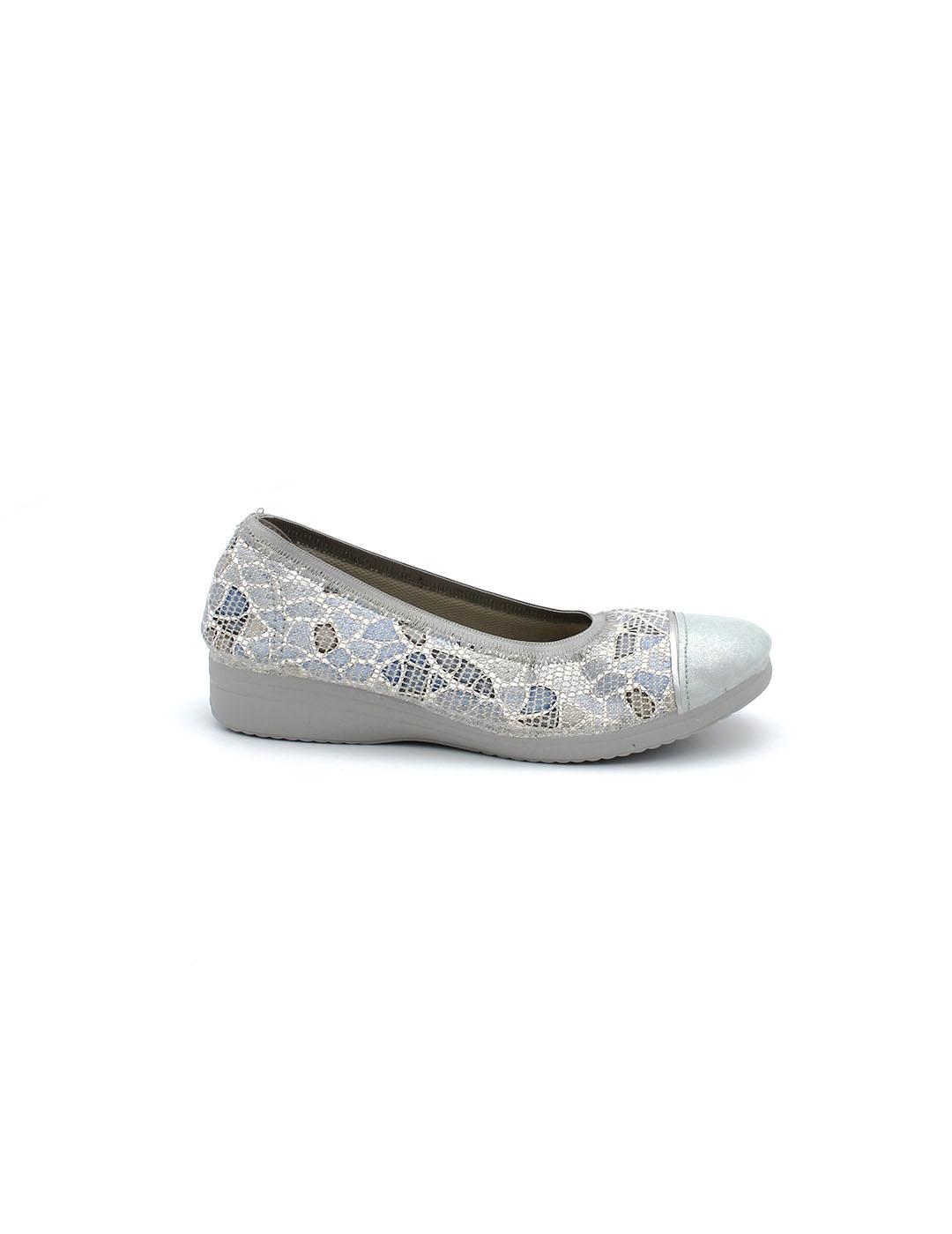 Zapatillas de calle MURO 813.01 Azul Mujer.
