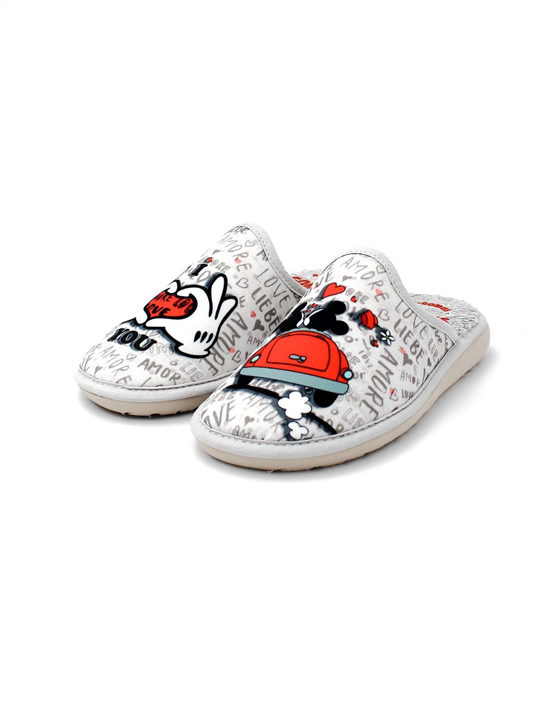 Zapatilla de casa Muro 302.12 Gris Niña.