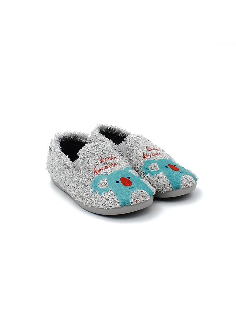 Zapatillas de casa MURO Gris Niño.