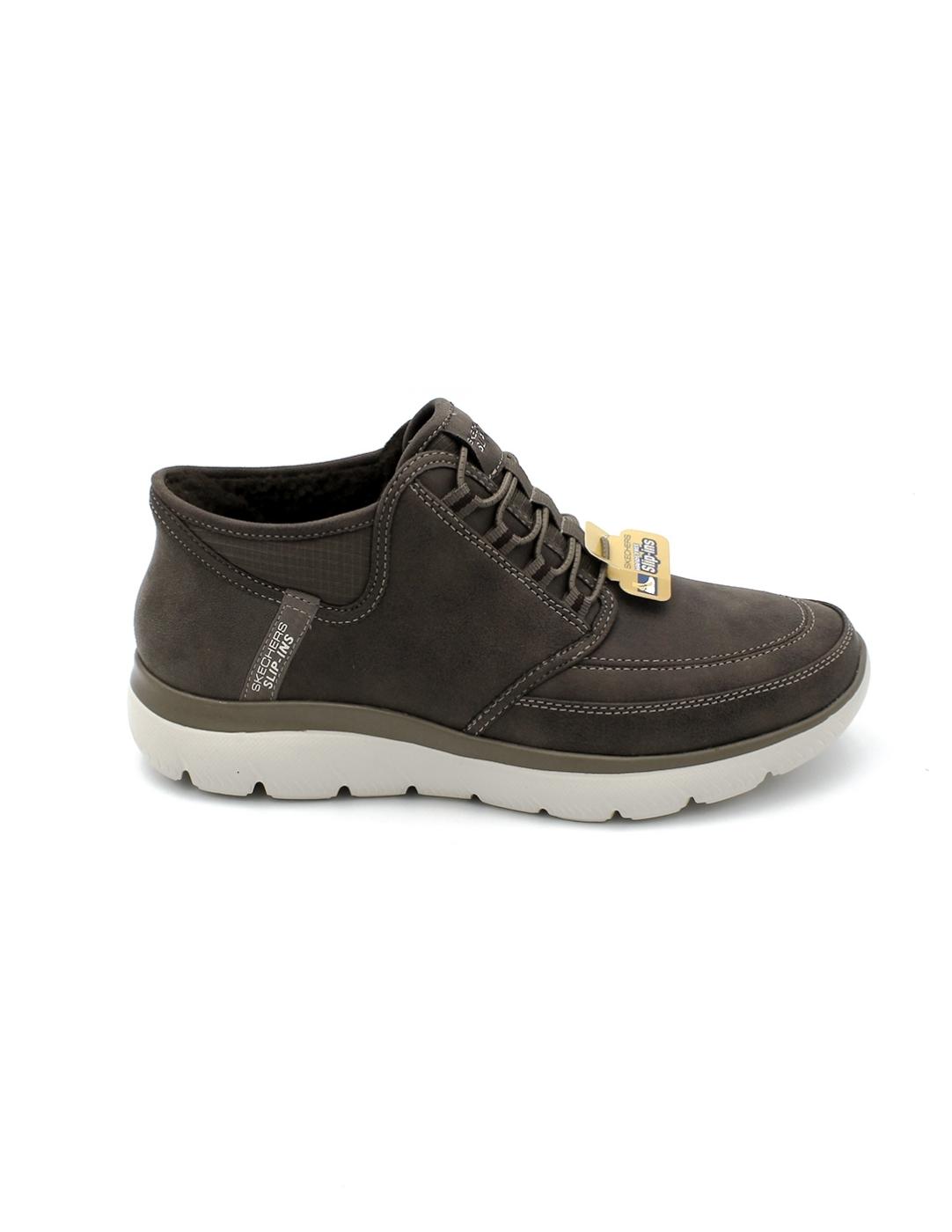 Deportivos SKECHERS 232927 Chocolate Hombre