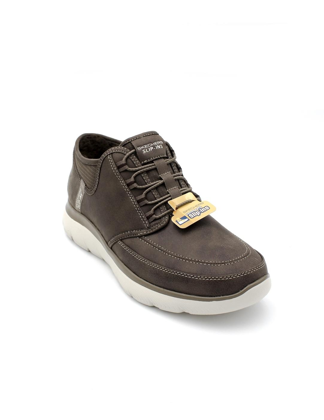 Deportivos SKECHERS 232927 Chocolate Hombre