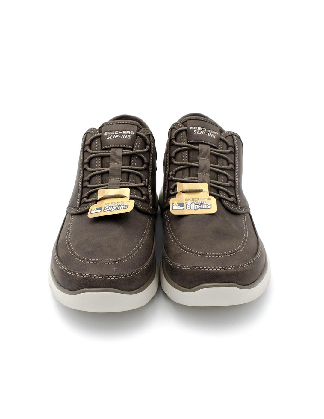 Deportivos SKECHERS 232927 Chocolate Hombre