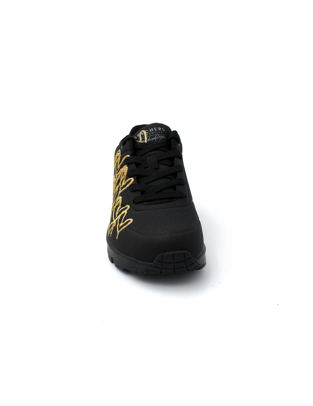 Deportivas JGoldcrown Skechers 177975 Negro Mujer