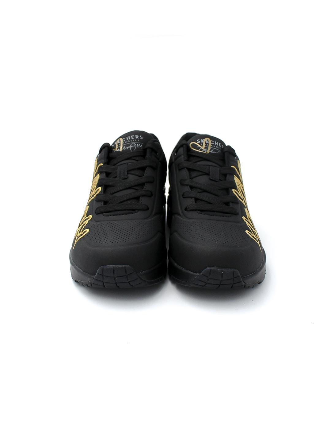 Deportivas JGoldcrown Skechers 177975 Negro Mujer