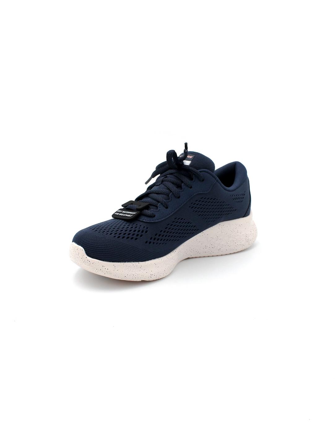Deportivas SKECHERS Navy Mujer