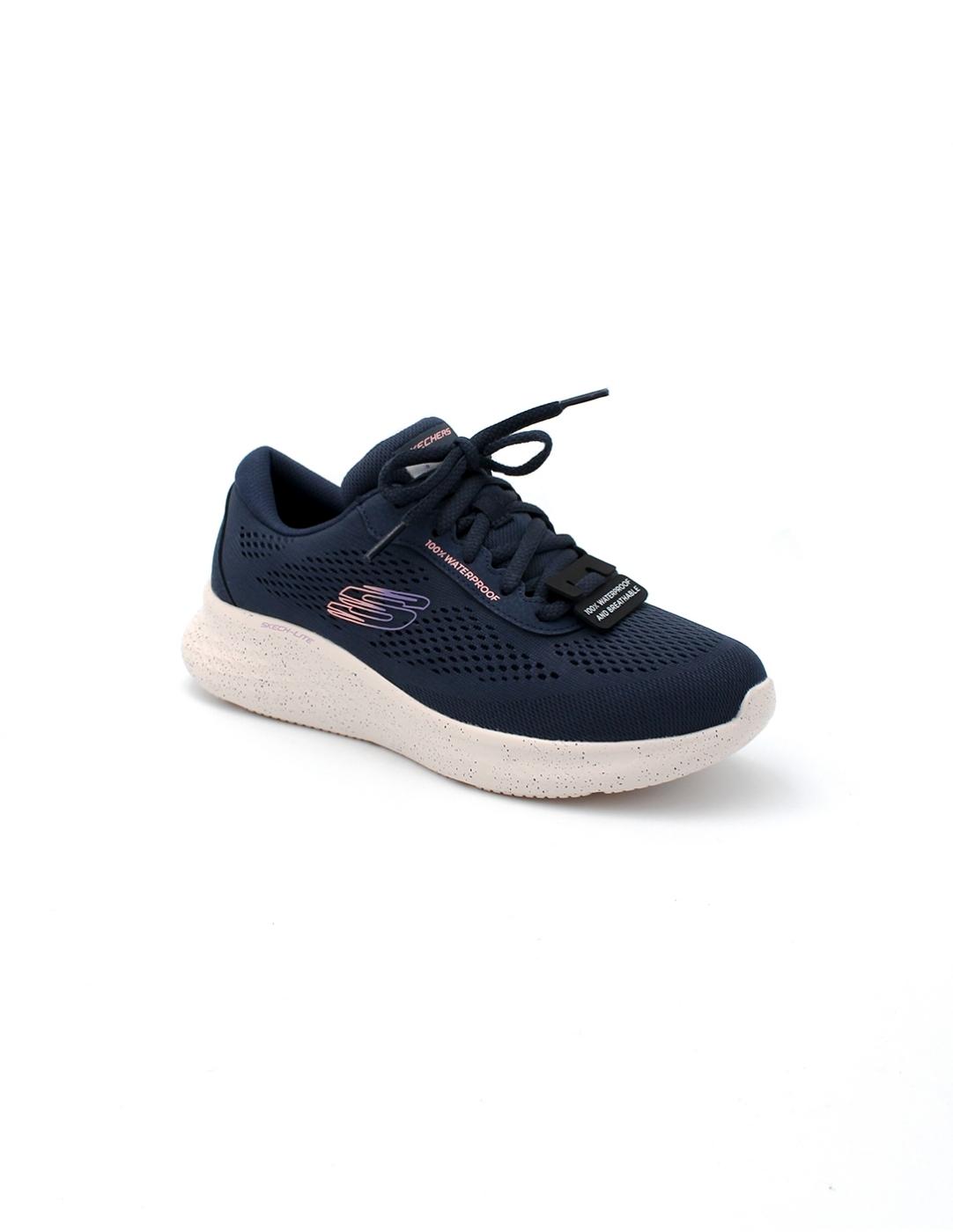 Deportivas SKECHERS Navy Mujer