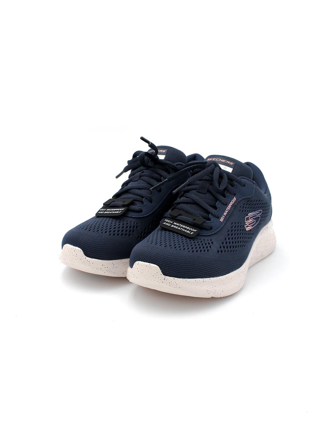 Deportivas SKECHERS Navy Mujer