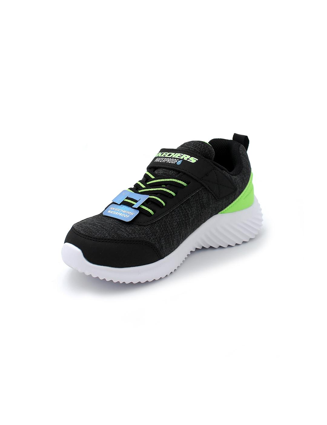 Deportiva Bounder-Dripper Drop 403739L Skechers Negro Niño