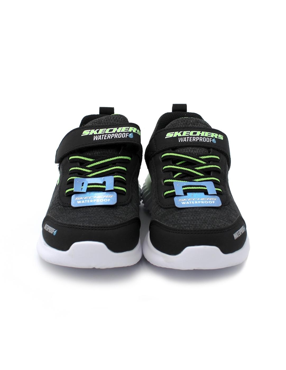 Deportiva Bounder-Dripper Drop 403739L Skechers Negro Niño