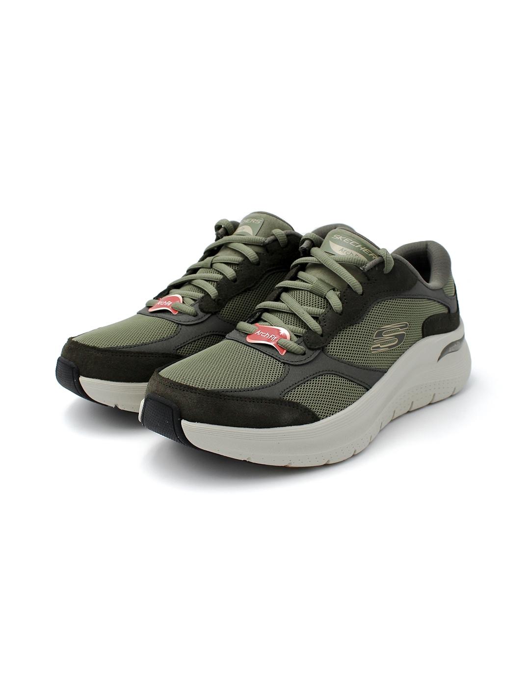 Deportivos Arch Fit 2.0 SKECHERS 232702 Oliva Hombre