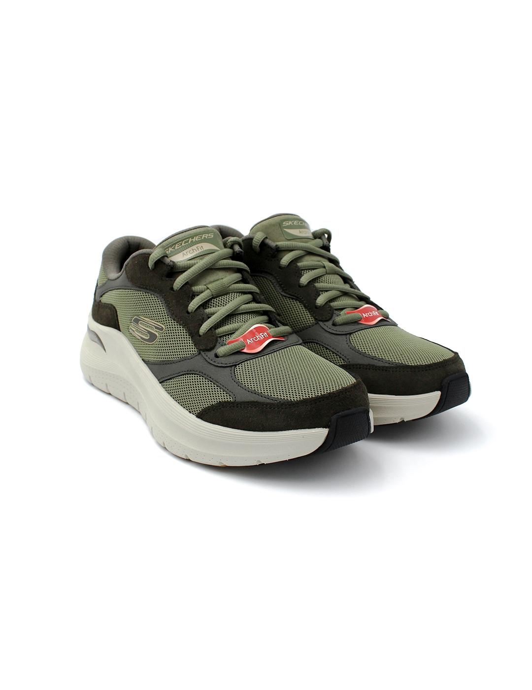 Deportivos Arch Fit 2.0 SKECHERS 232702 Oliva Hombre