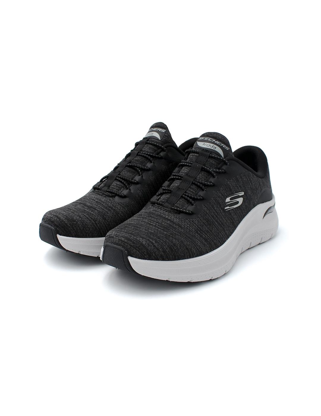 Deportivas Arch Fit 2.0 SKECHERS 232709 Negro/Gris Hombre