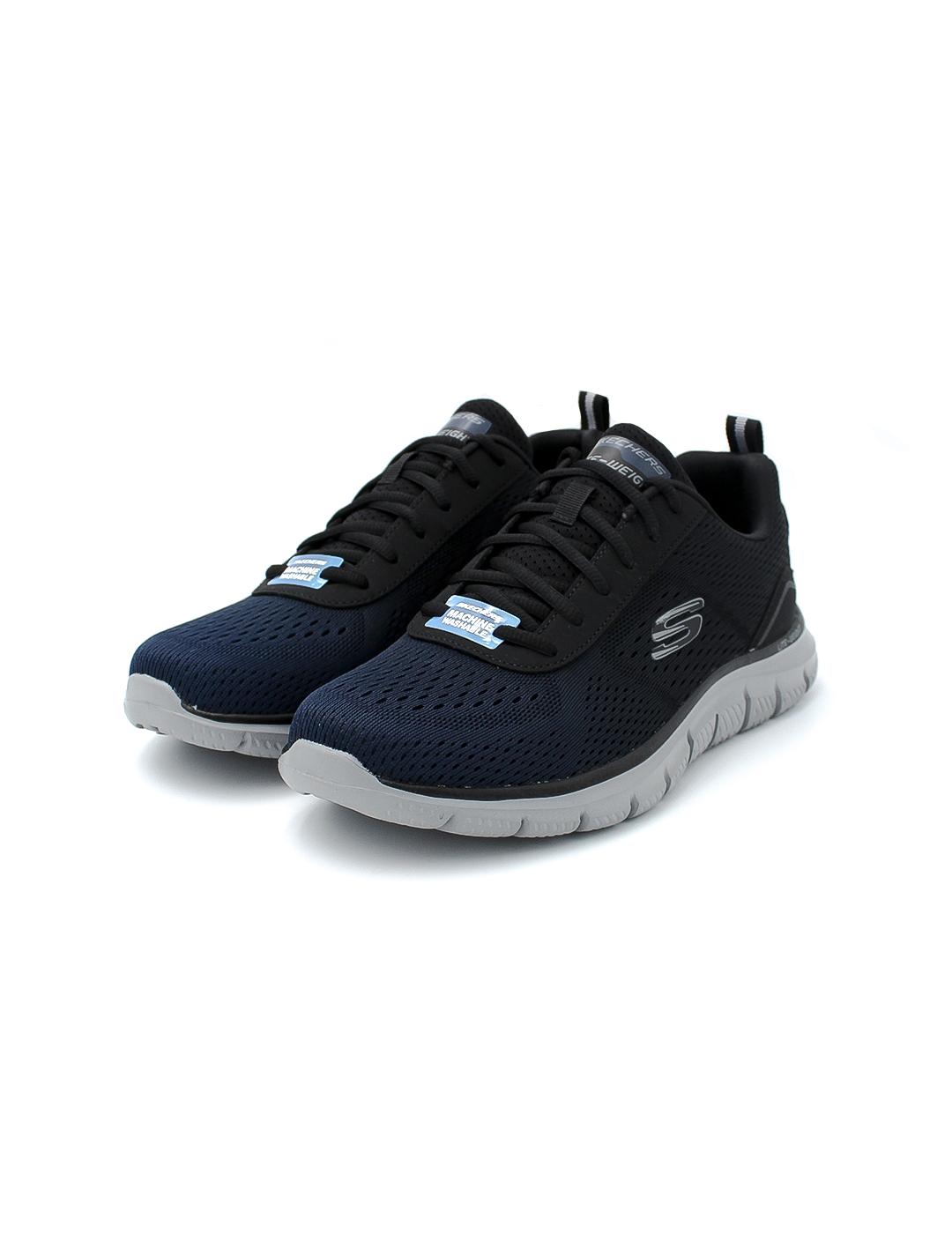 Deportivos Track - Ripken SKECHERS 232399 Navy/Negro Hombre.