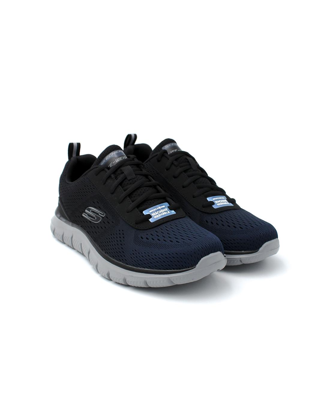 Deportivos Track - Ripken SKECHERS 232399 Navy/Negro Hombre.
