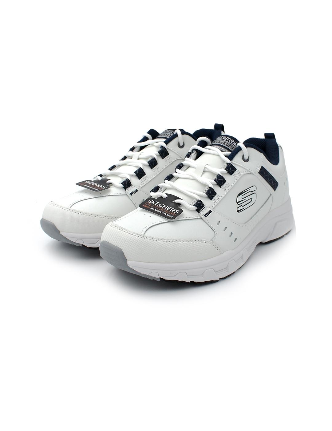 Deportivos Oak Canyon - Redwick SKECHERS 51896 Blanco Hombre