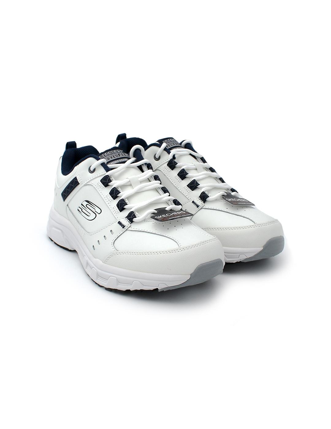 Deportivos Oak Canyon - Redwick SKECHERS 51896 Blanco Hombre