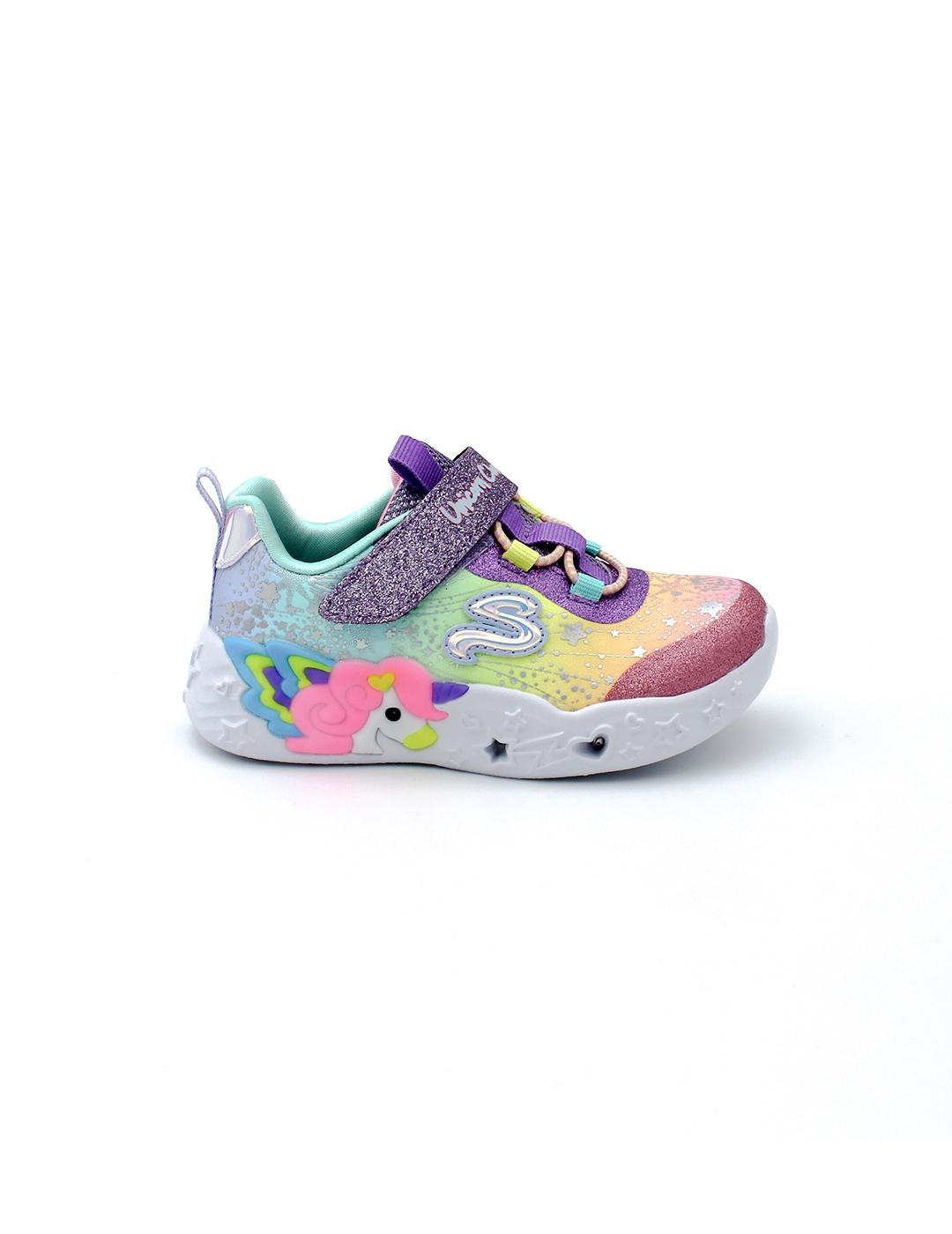 Deportivas SKECHERS 302681N Colore Luces Niña.