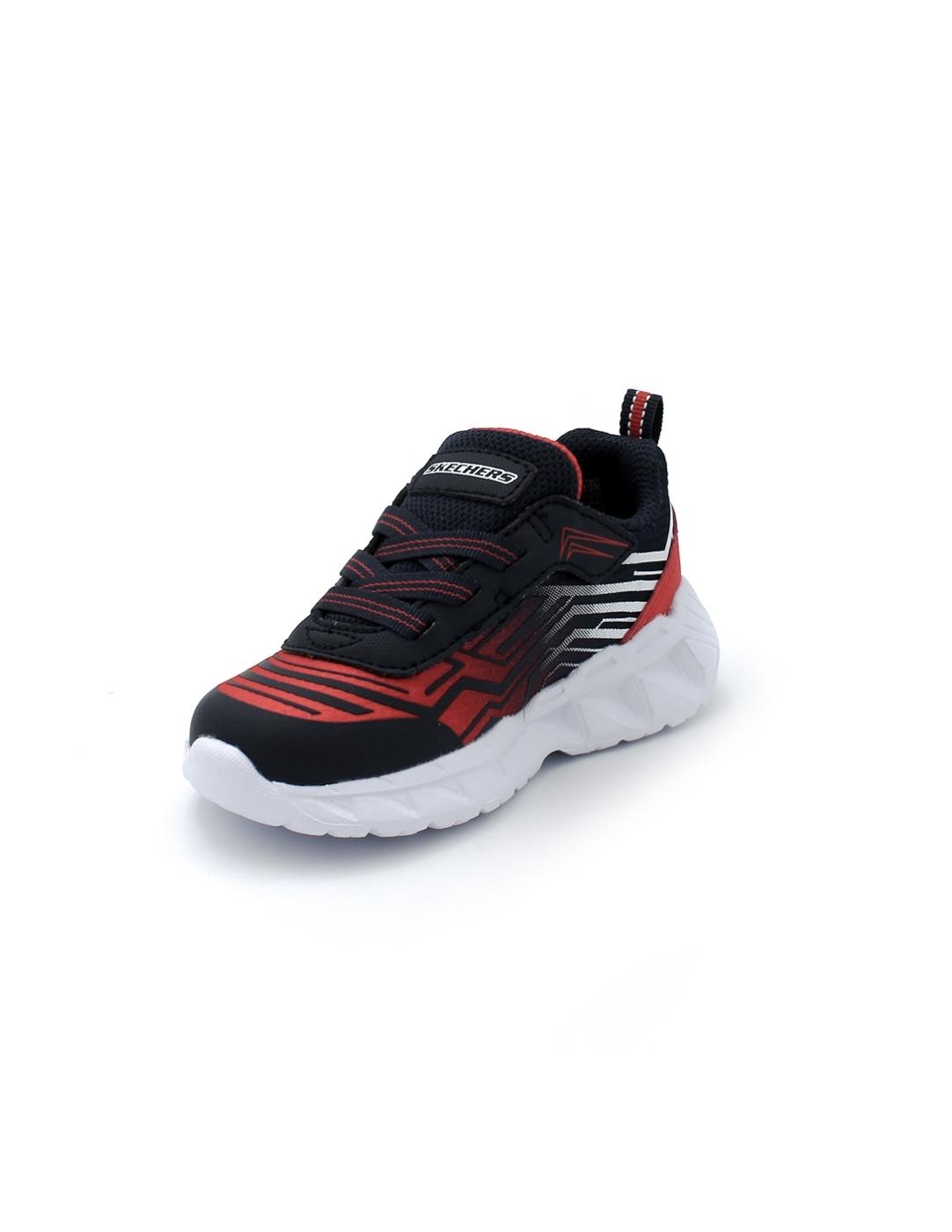 Deportivaas SKECHERS 401503N Azul/Rojo Niño.