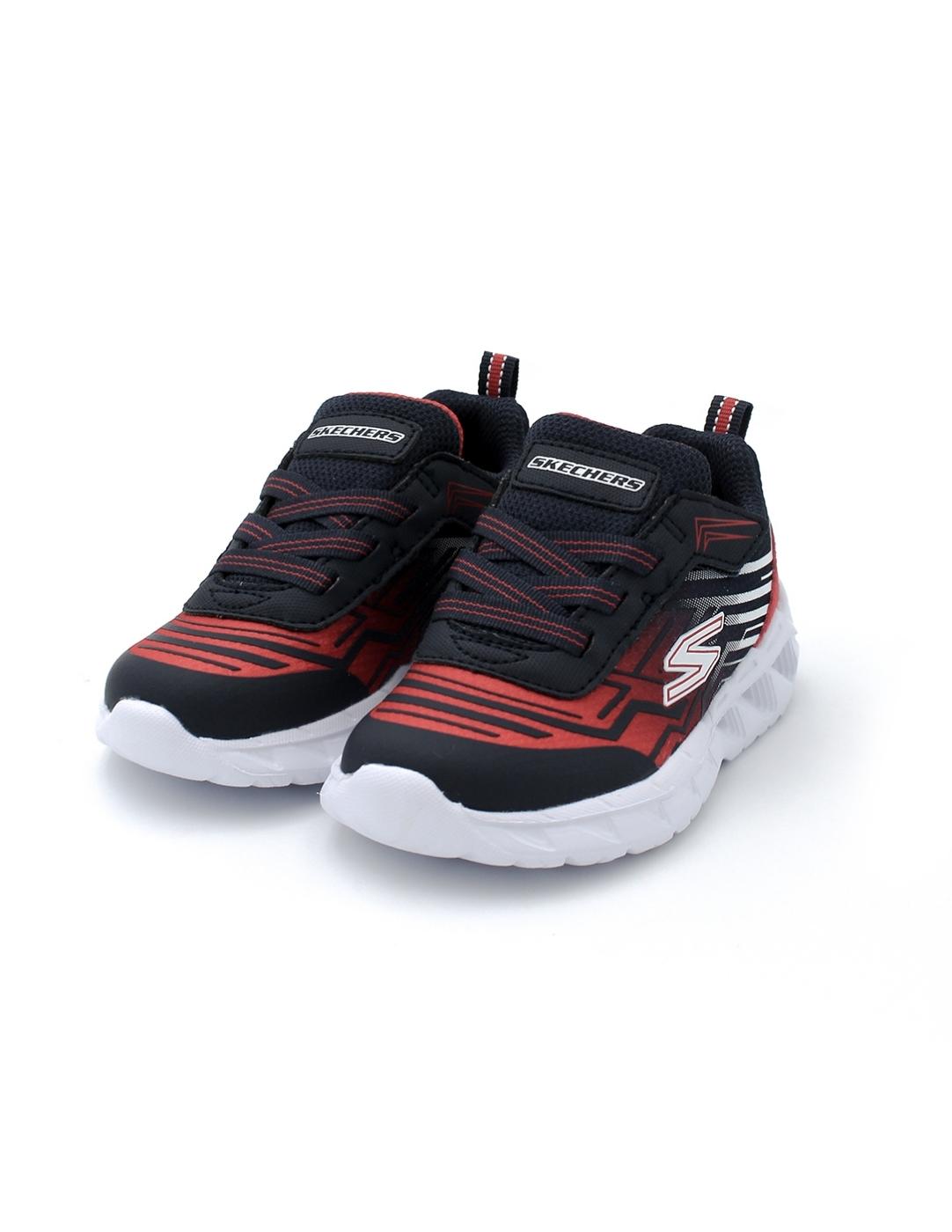 Deportivaas SKECHERS 401503N Azul/Rojo Niño.