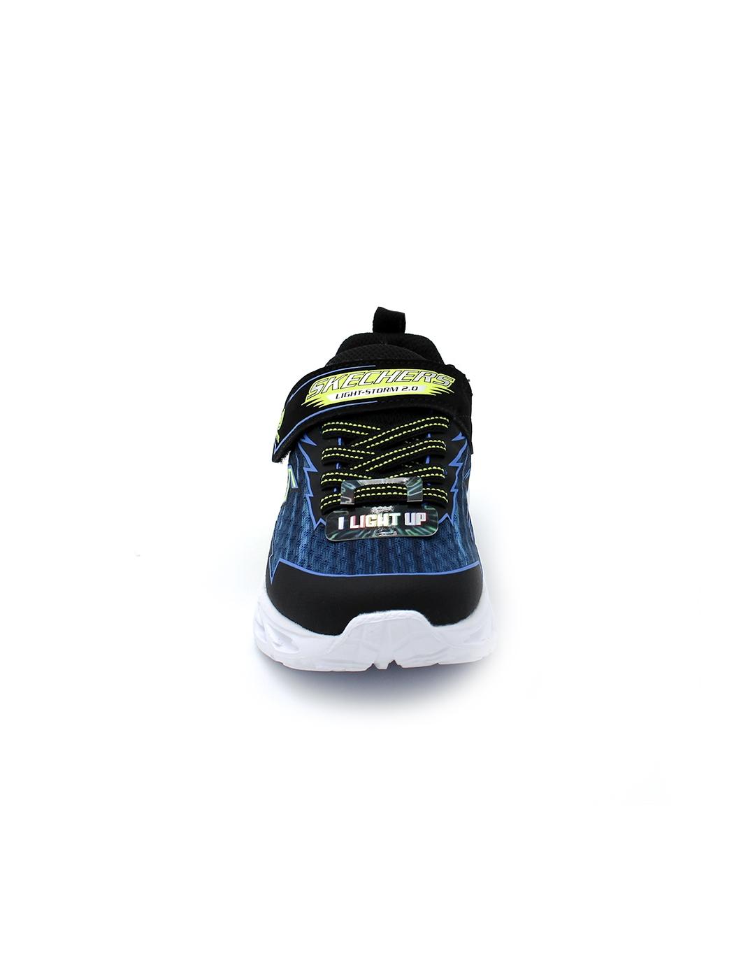 Deportivas SKECHERS 400149L Azul/Luces Niño