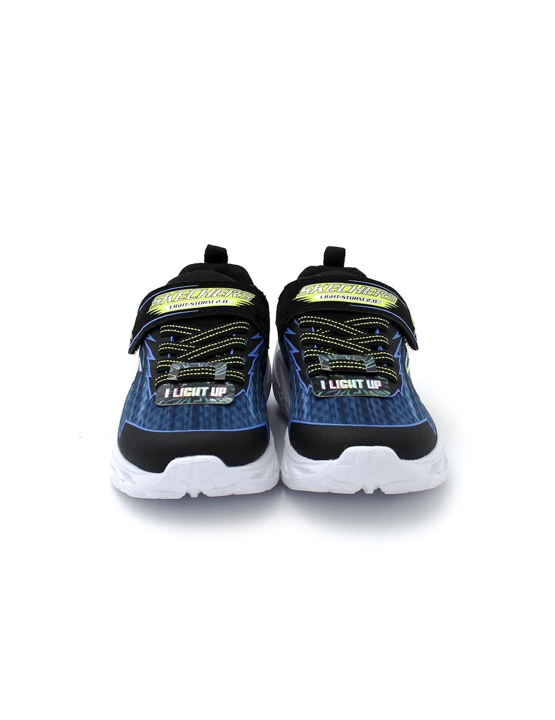 Deportivas SKECHERS 400149L Azul/Luces Niño