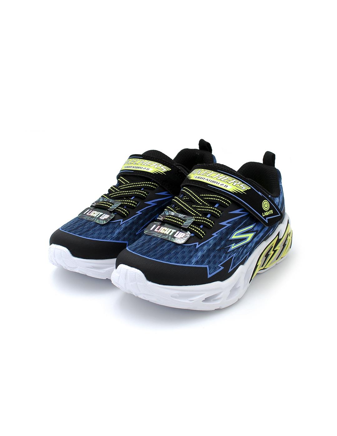 Deportivas SKECHERS 400149L Azul/Luces Niño