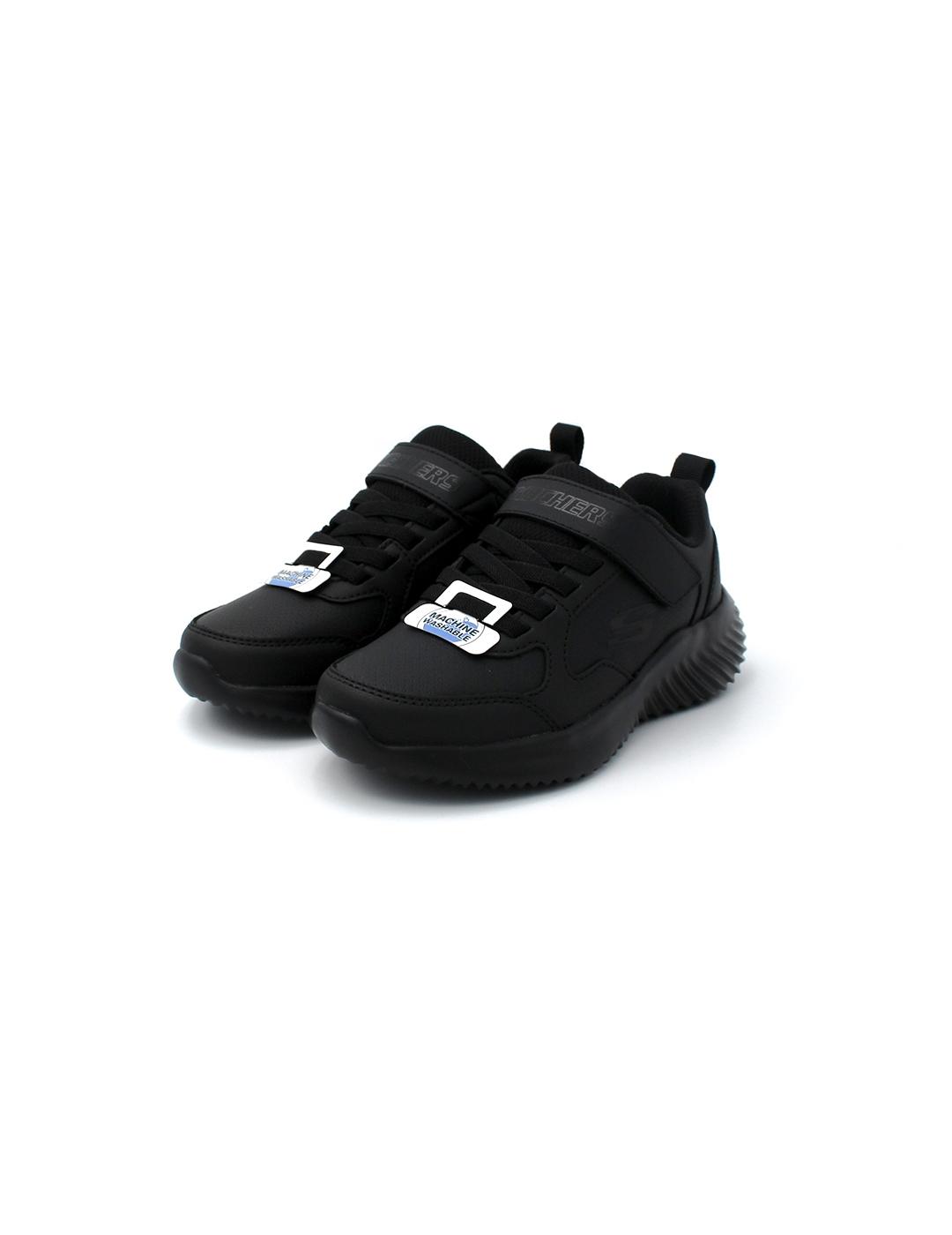 Deportivo SKECHERS 405626L BBK Negro Niño.