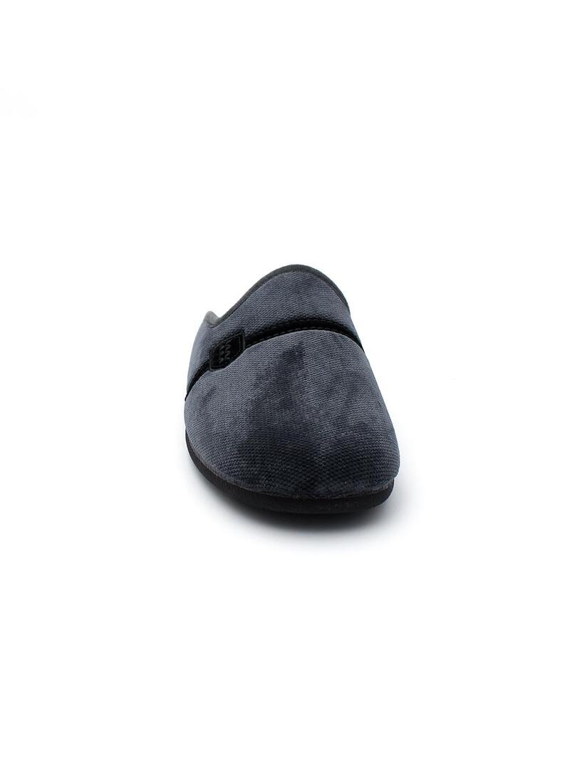 Zapatilla de casa MURO Virginia 9811 Gris Hombre.