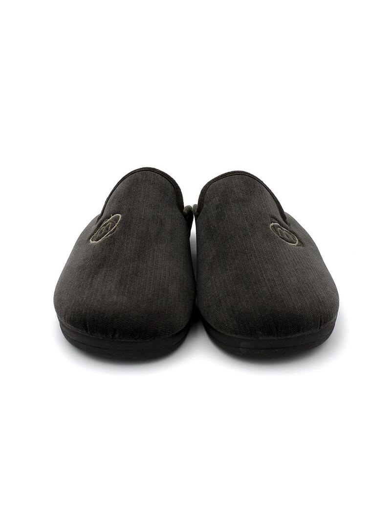 Zapatillas de casa MURO Boston 5906 Marrón Hombre.