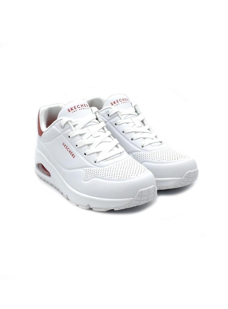 Deportivas SKECHERS Uno - Pop Back 177092 Blanco Mujer.