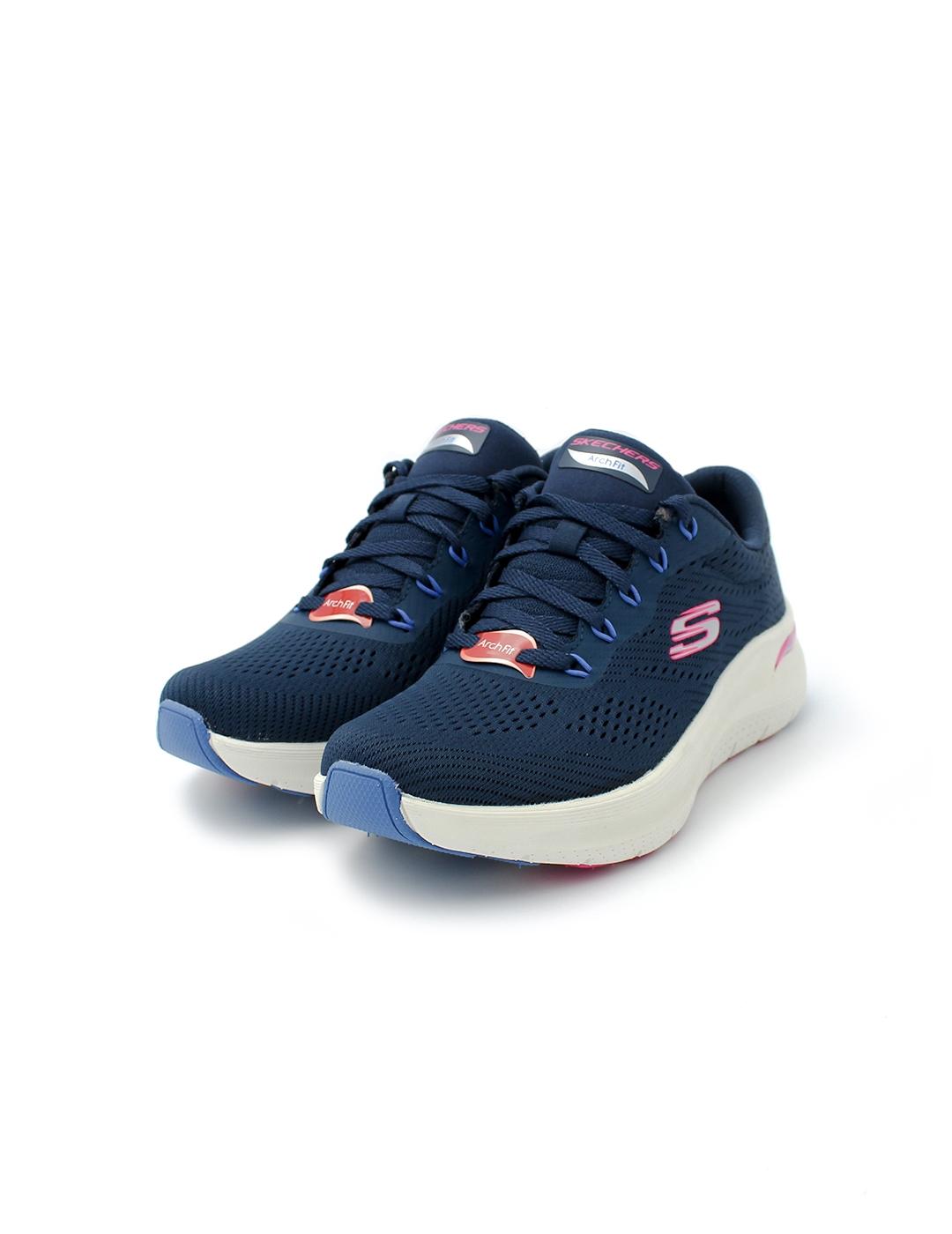 Deportiva SKECHERS 150051 Azul Mujer.
