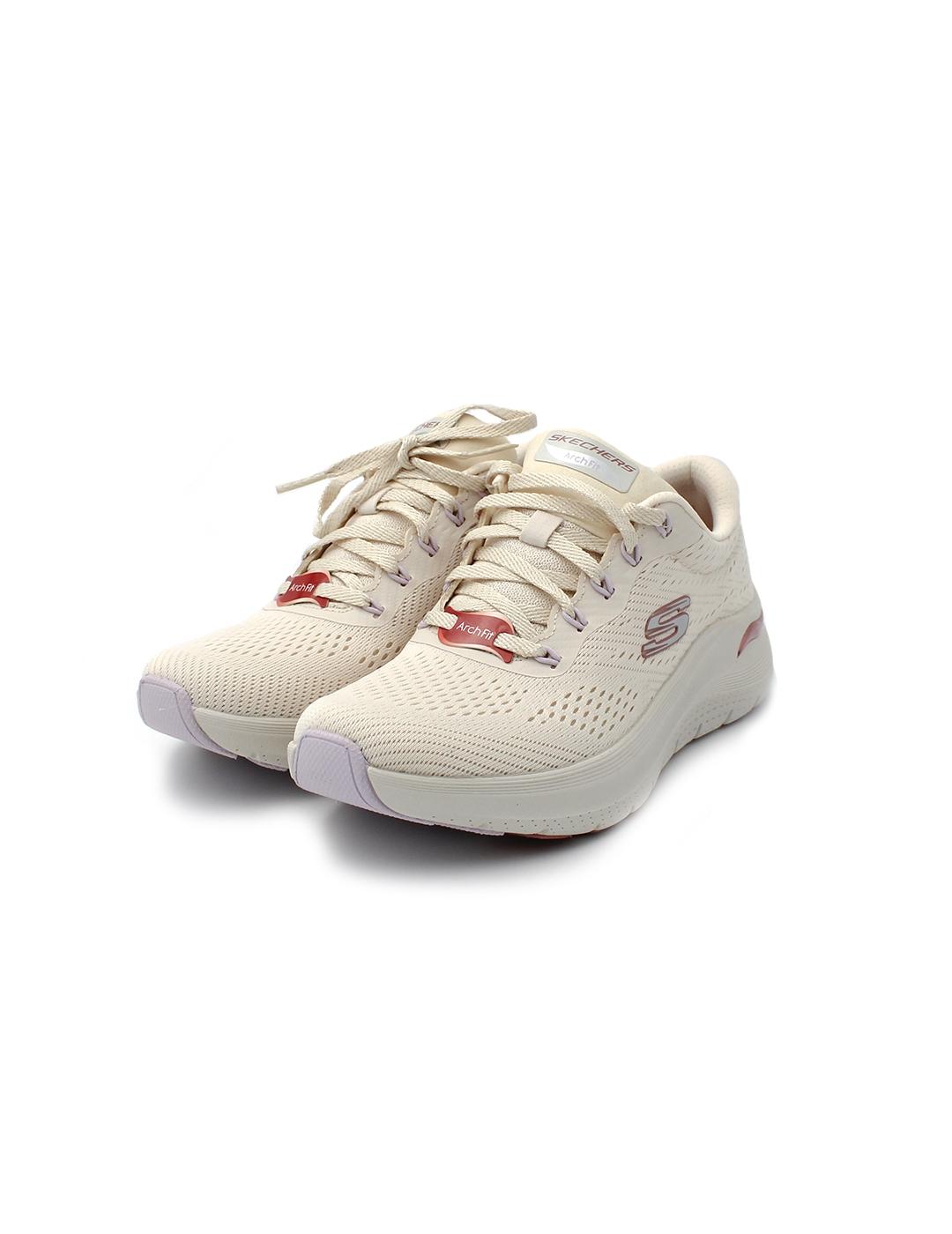 Deportiva SKECHERS 150051 Natural Mujer.