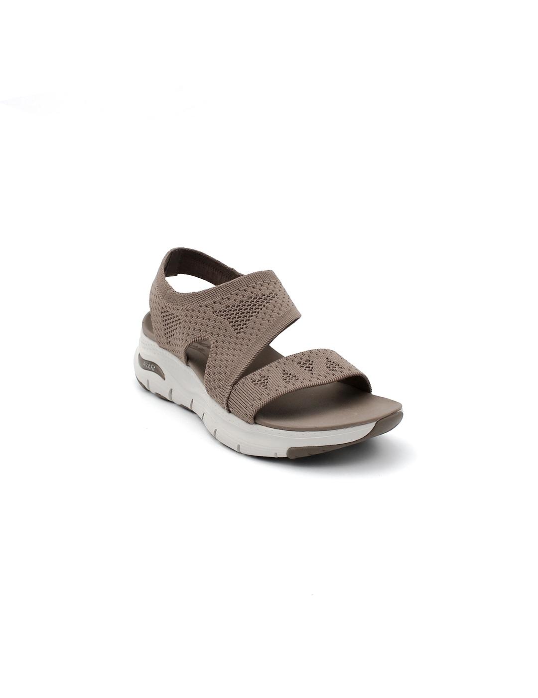 Sandalias SKECHERS 119458 Marrón Mujer.