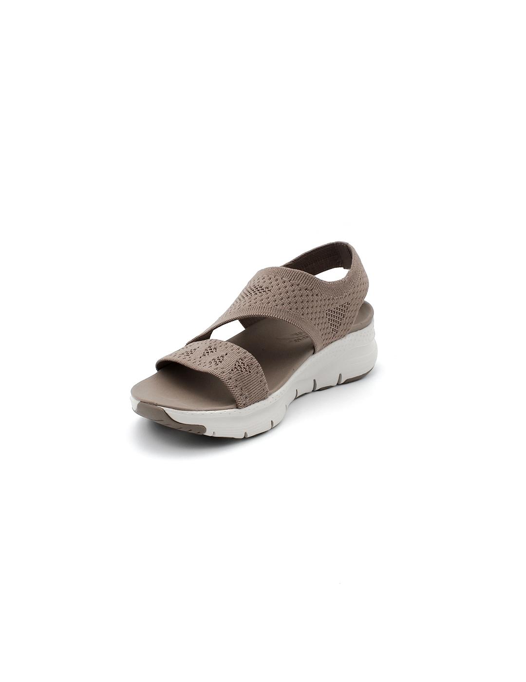 Sandalias SKECHERS 119458 Marrón Mujer.