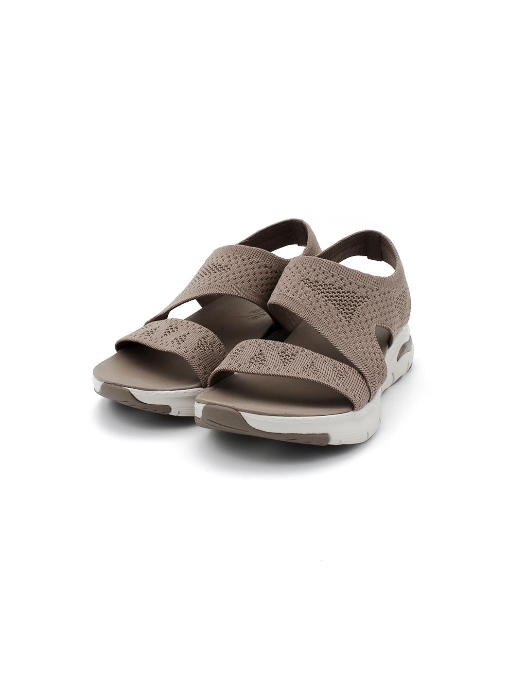 Sandalias SKECHERS 119458 Marrón Mujer.