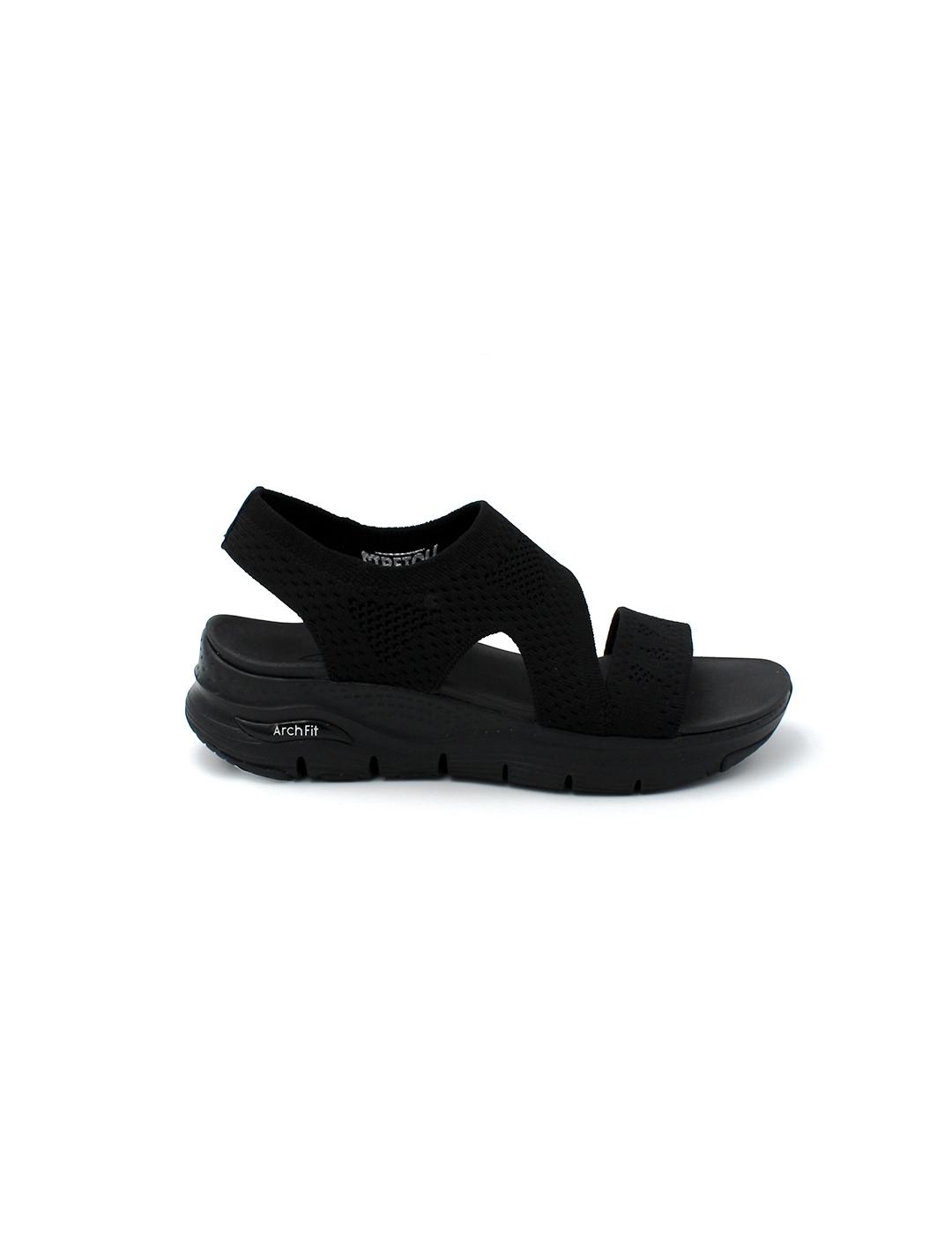 Sandalias SKECHERS 119458 Negro Mujer.