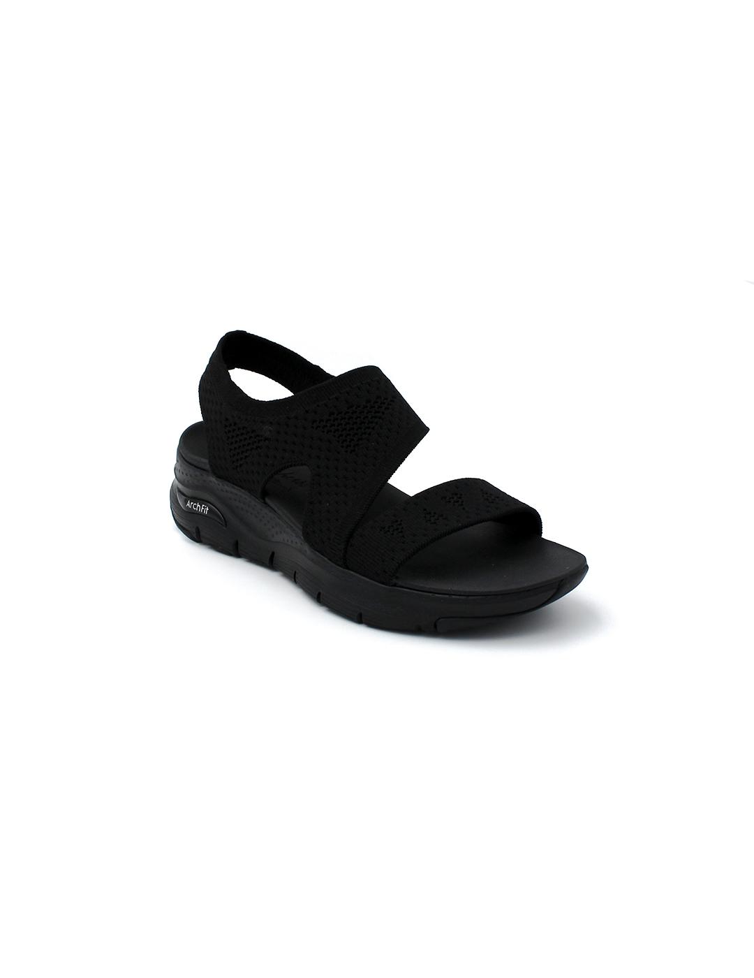 Sandalias SKECHERS 119458 Negro Mujer.
