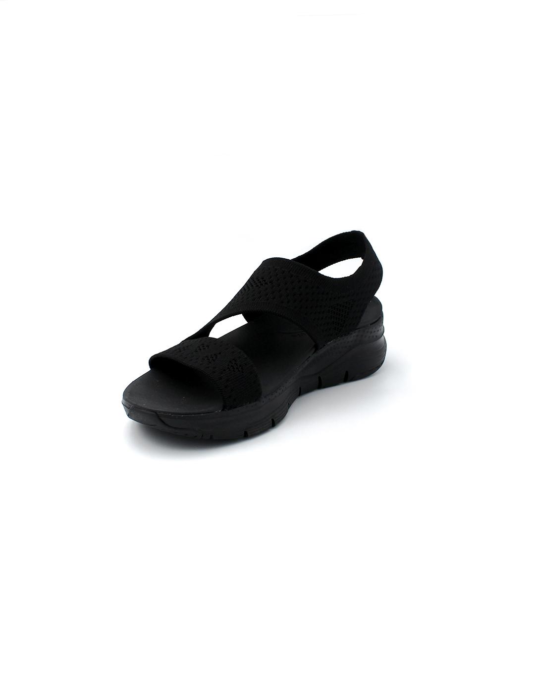 Sandalias SKECHERS 119458 Negro Mujer.