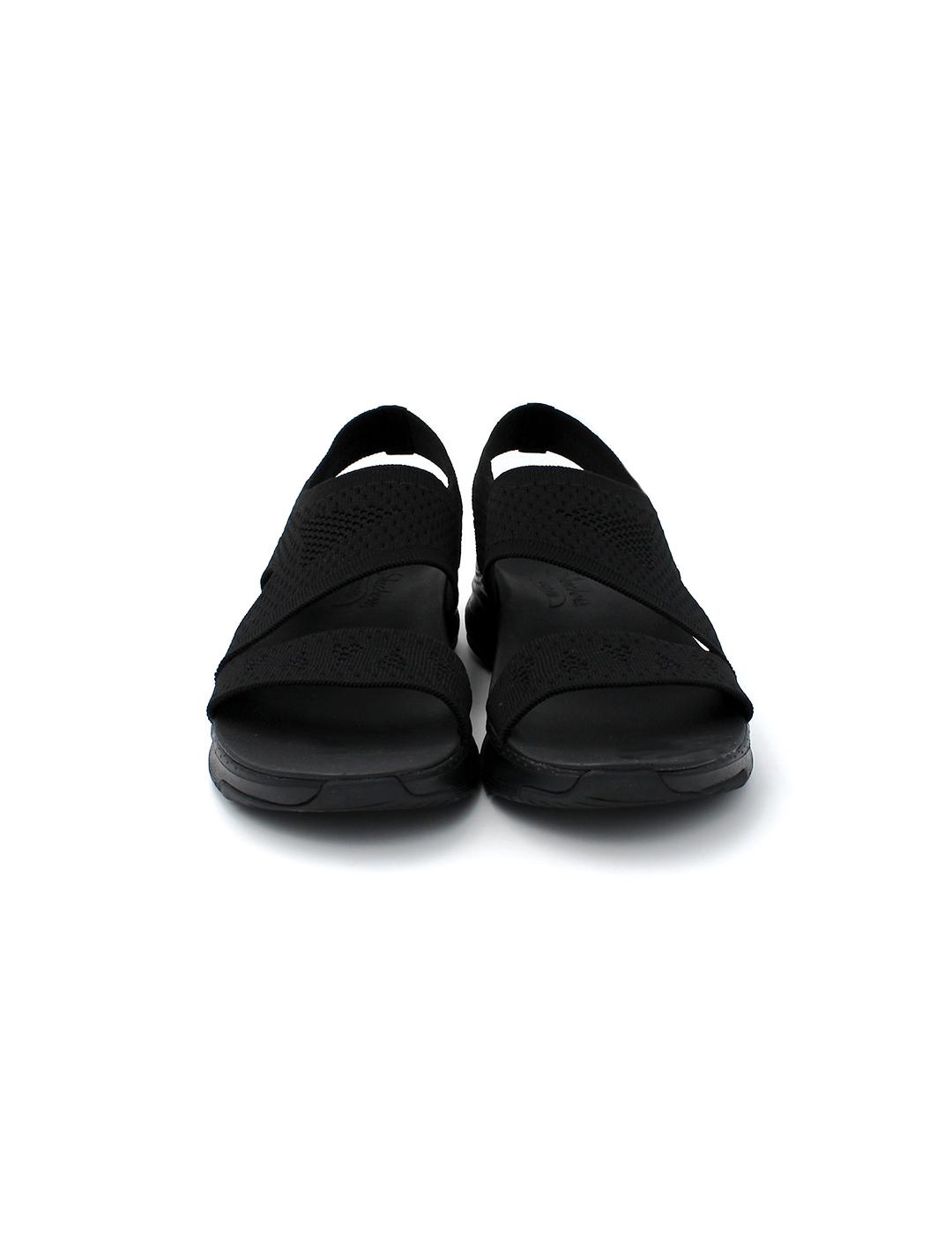 Sandalias SKECHERS 119458 Negro Mujer.