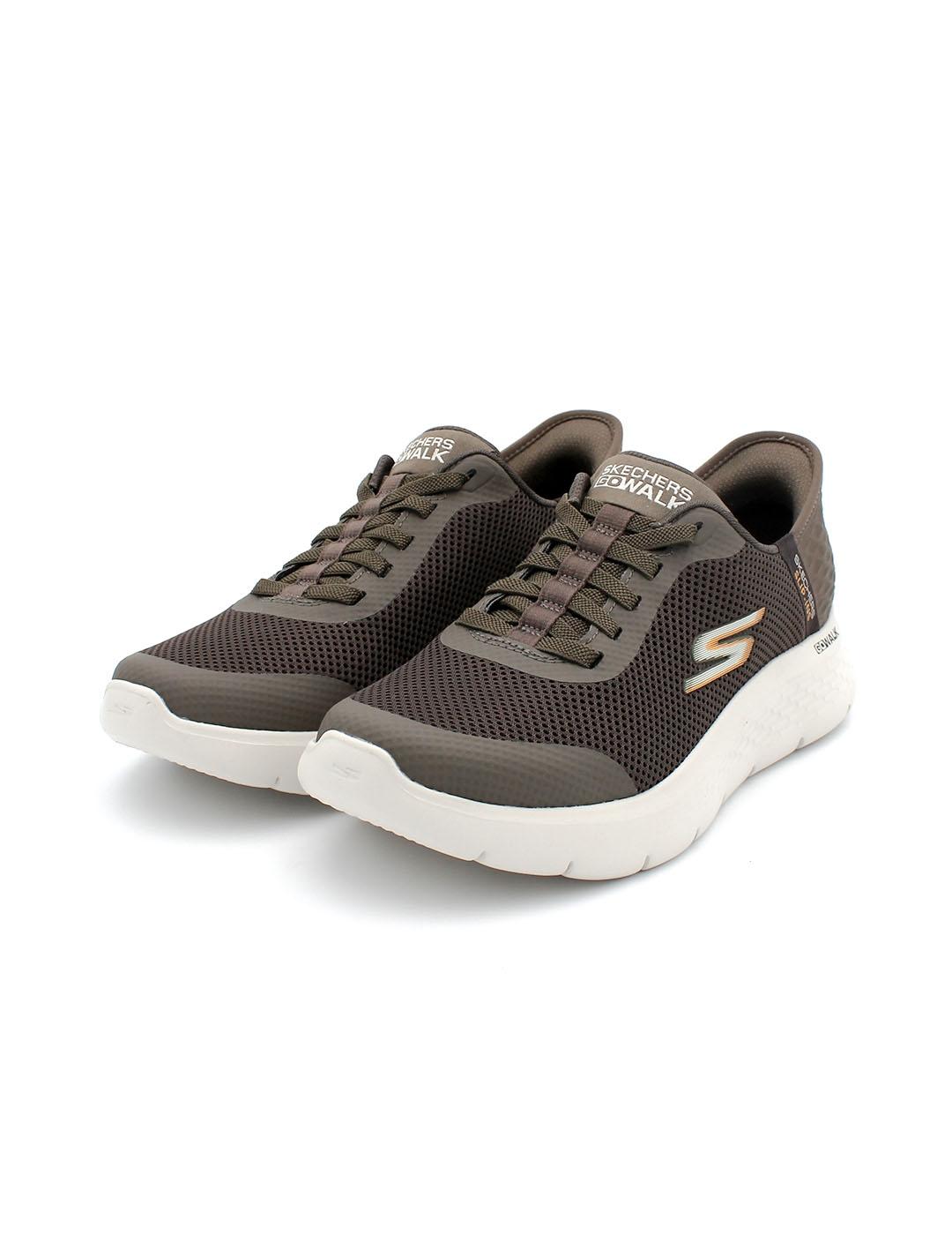 Deportiva SKECHERS 216324 Marrón Hombre.