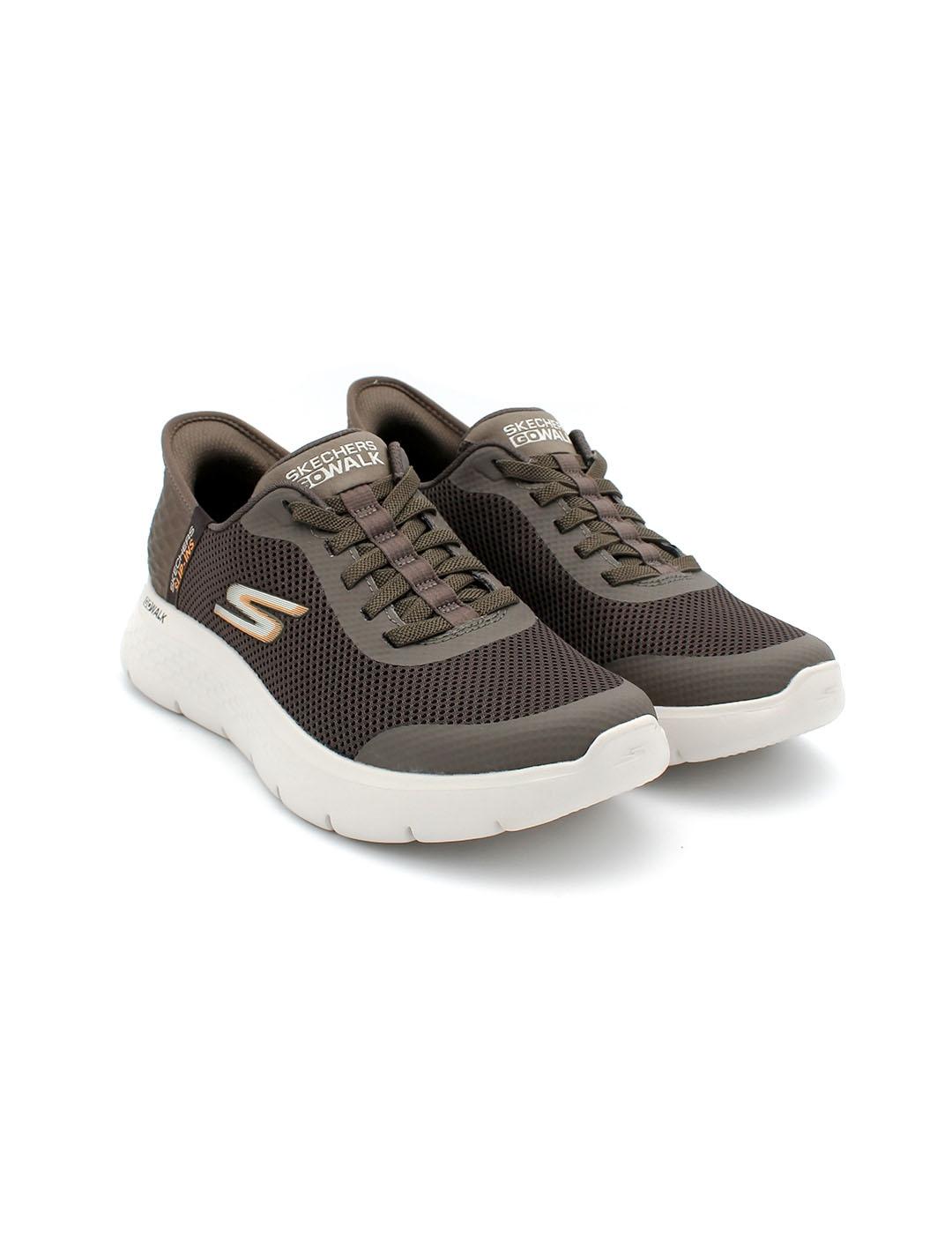 Deportiva SKECHERS 216324 Marrón Hombre.