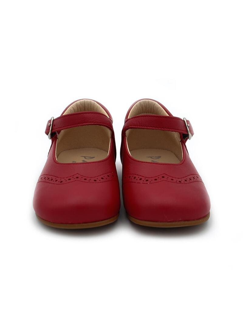 Zapatos Merceditas YOWAS 32204 Rojo Niña.