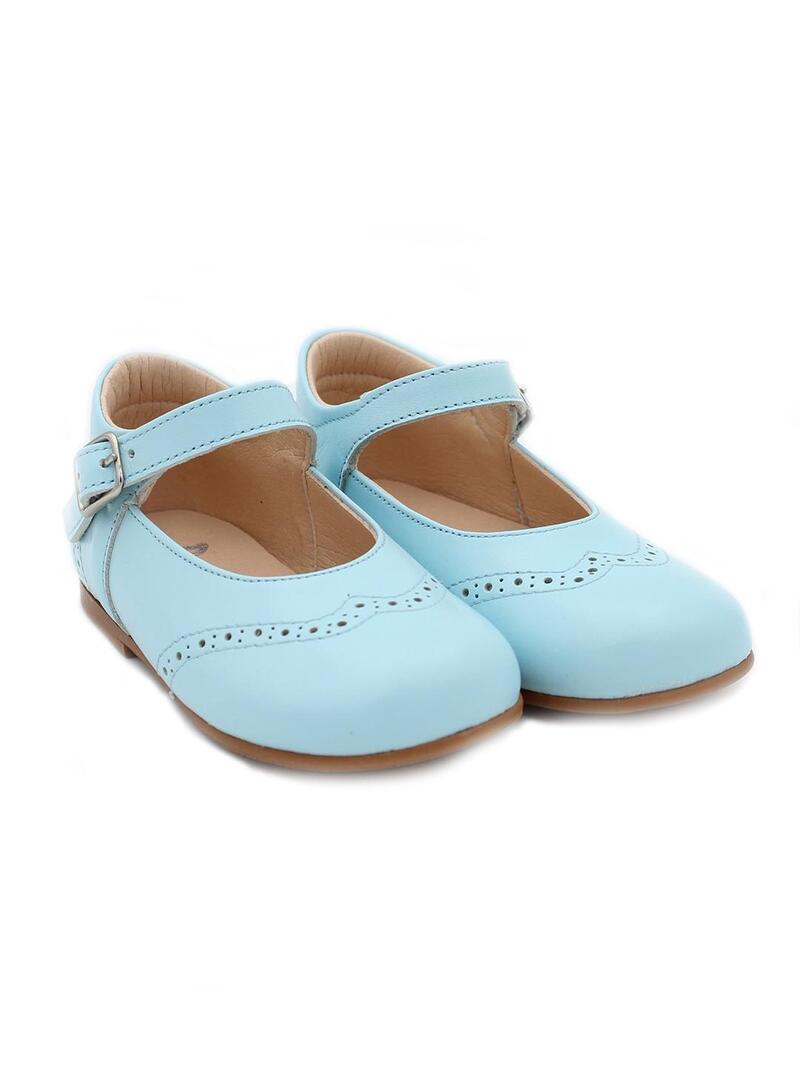 Zapatos Merceditas YOWAS 32204 Azul Niña.