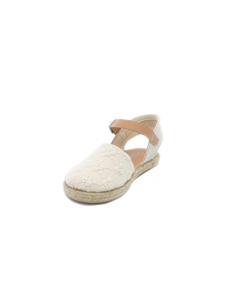 Alpargatas OSITO MVS 14545 Beige Niña.