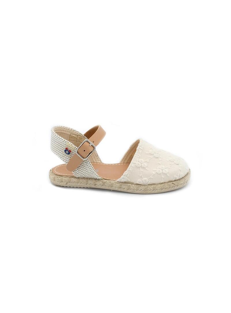 Alpargatas OSITO MVS 14545 Beige Niña.
