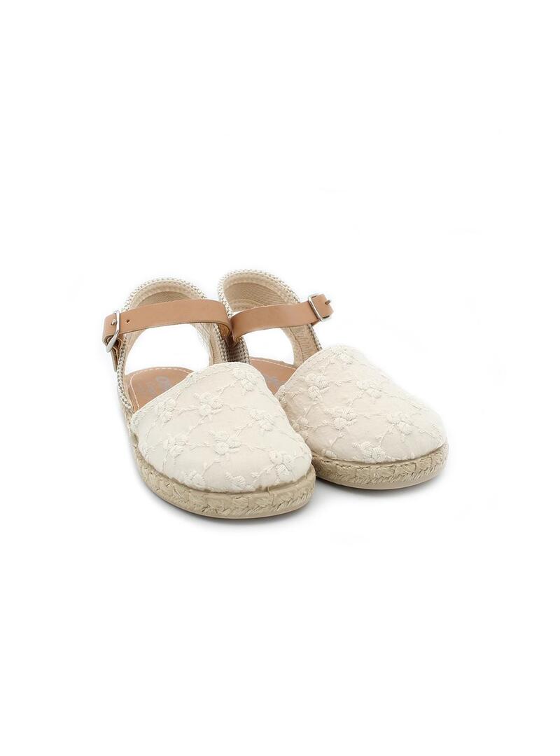 Alpargatas OSITO MVS 14545 Beige Niña.